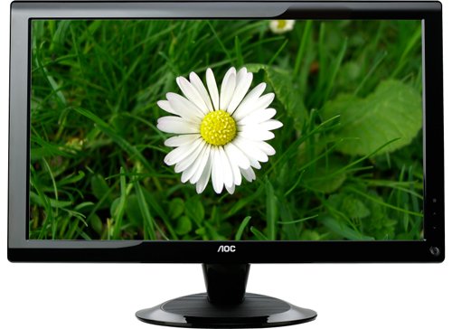 AOC ships budget green 24-inch LCD