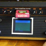 Atari 2600 console mod with built in screen