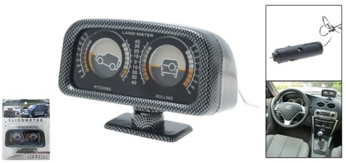 Land Meter dashboard inclinometer from UxSight