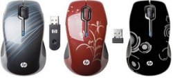 HP Wireless Comfort Mouse gets style