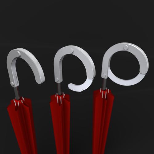 Shacklie adds a handcuff to your umbrella