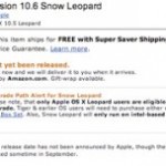 Snow Leopard now available for pre-order