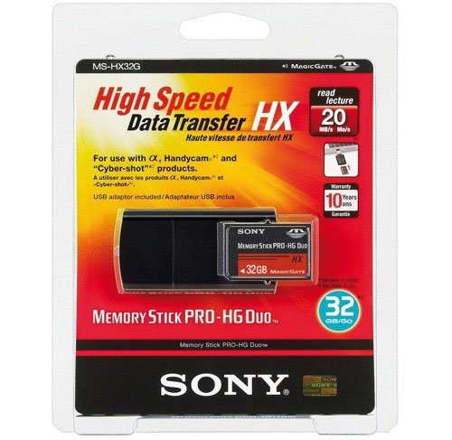 Sony intros two 32GB Memory Stick cards