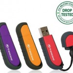 Transcend JetFlash V70 USB flash drive is rugged and eco-friendly