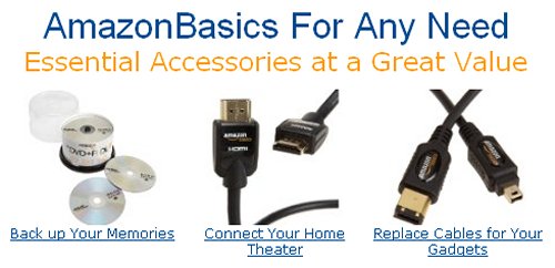 Amazon gets into Private Label Consumer Electronics with AmazonBasics