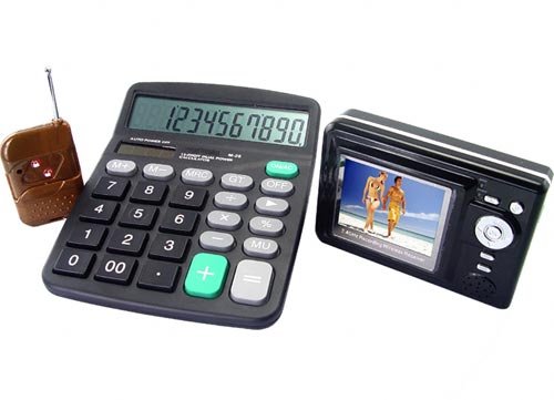 The Calculator Spy Video Camera