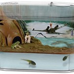 Your frog can go from tadpole to Jedi Master with the Dagobah frogtank