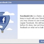 Facebook Lite launched along with status tagging Facebook Lite launched along with status tagging