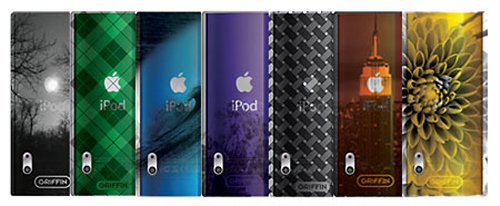 Griffin iClear Sketch and iClear Shade iPod Nano cases