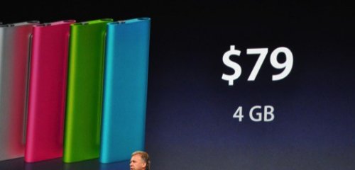 iPod Shuffles get new colors and features
