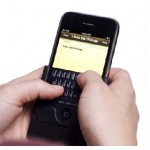 iTwinge iPhone Keyboard