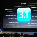 Steve Jobs announces iPhone OS 3.1