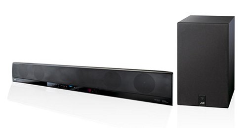 JVC TH-BA1 and TH-SB100 4.1 channel soundbar speakers