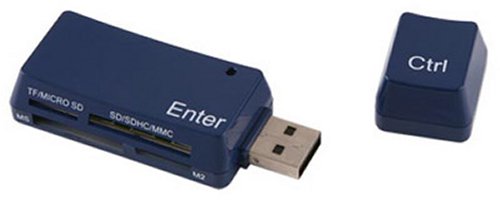 Keyboard Keys USB card reader