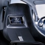 Lexus LF-Ch concept sports headrest-mounted iPhone docks