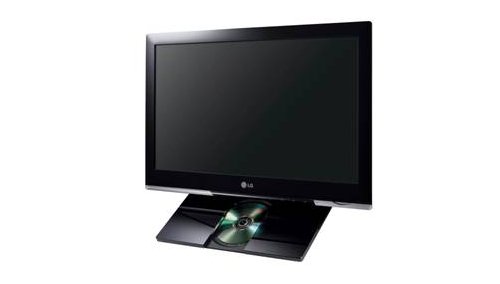 LG LU7000 with built-in DVD player