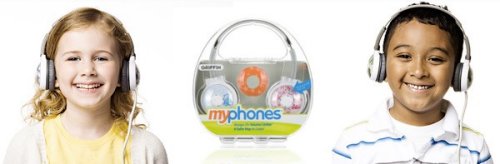 Griffin thinks of the children, intros kid-friendly MyPhones headphones