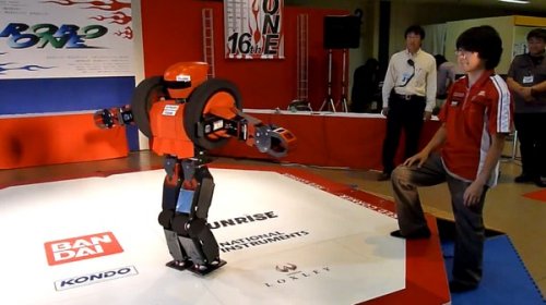 OmniZero.9 transforms, carries humans away