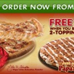 Order Papa John’s Pizza from your PS3
