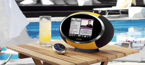 Pure Sensia DAB WiFi radio with touchscreen, streaming, Facebook