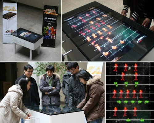 Space Foosball turns Foosball into a video game