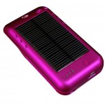 Solar powered Surge iPod Touch Recharger