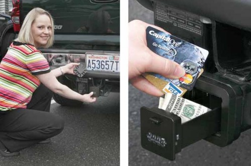 Hitch Safe puts valuables in your Trailer Hitch