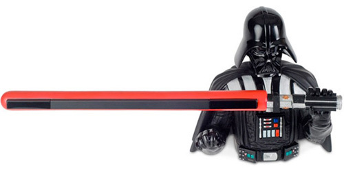 Darth Vader Wii Sensor Bar holder