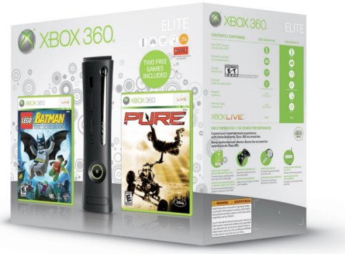 New Xbox 360 Elite holiday bundle with Wireless Controller Game Pack