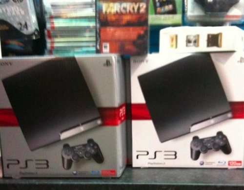 PS3 Slim 250GB spotted