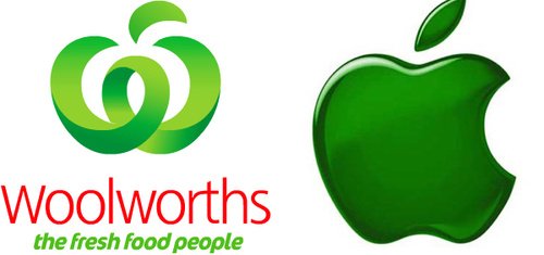 Apple not happy with new Woolworths logo