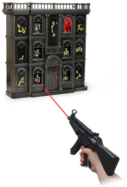 Kill the undead with the Zombie Shooting Gallery