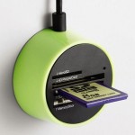 Magnetic Elecom Card Reader sticks to metal surfaces Magnetic Elecom Card Reader sticks to metal surfaces