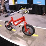 Gyrobike trades training wheels for a gyrowheel