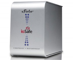 ioSafe Solo external hard drive is waterproof and fireproof