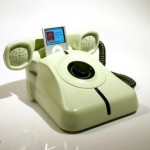Rotary phone iPod dock