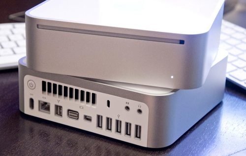 Mac Minis get faster processors, more memory, dual-HDD server