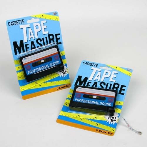 Cassette Tape Measure for 80s DIY projects