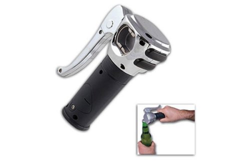 Motorcycle Grip Bottle Opener