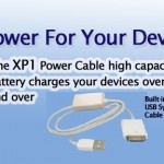 XP1-Power USB Rechargeable Battery Backup Cable
