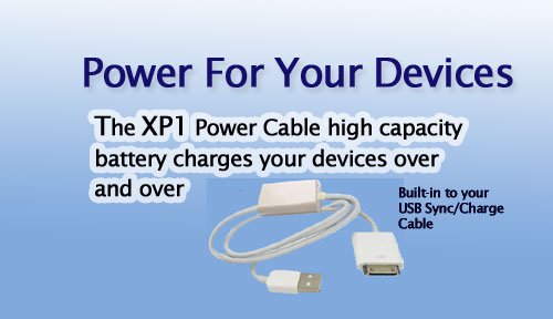 XP1-Power USB Rechargeable Battery Backup Cable