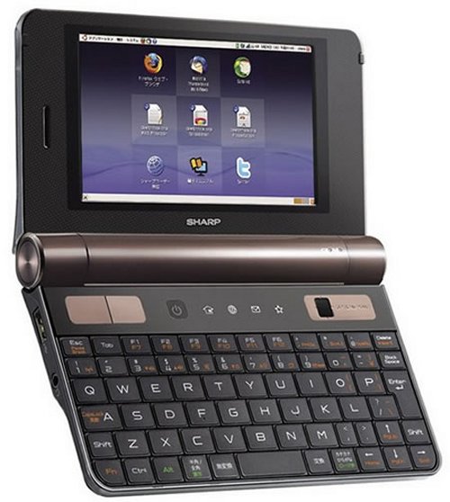 Sharp intros NetWalker touchscreen notebook at Ceatec