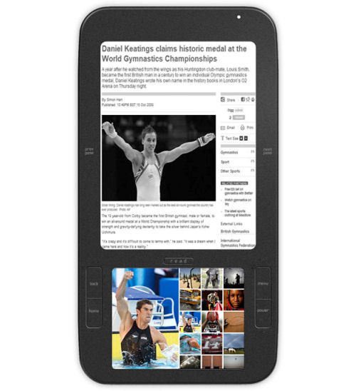Spring Design's Alex eReader rocks Android, with dual displays  