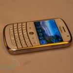 BlackBerry Bold in white