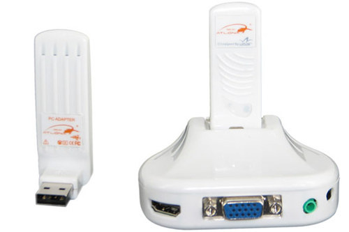 Atlona's HDAiR Wireless USB-to-VGA / HDMI adapter gets audio