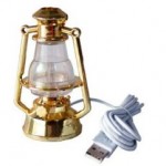 USB Hurricane Lamp with color changing flame USB Hurricane Lamp with color changing flame