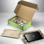 Dell uses renewable bamboo in product packaging
