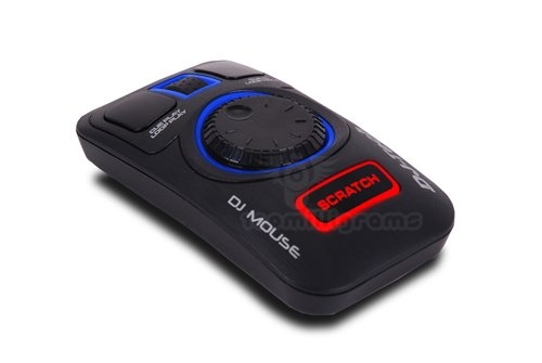 DJ Mouse for scratching and mixing tracks