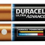 Duracell batteries with new gauge that shows power levels Duracell batteries with new gauge that shows power levels
