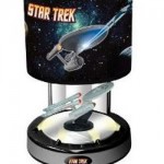 Animated musical Starship Enterprise Lamp